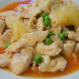 28A. Pollo non fritto in salsa agrodolce