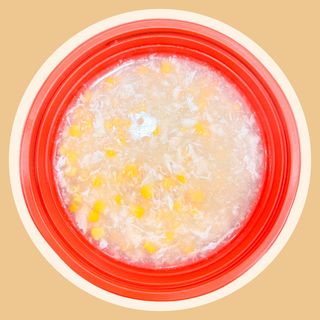 Zuppa al mais e pollo