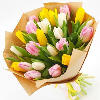 Buchet de lalele Bună dimineața