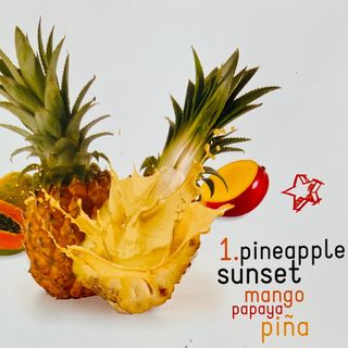 Smoothie Pineapple Sunset