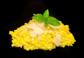 Ризото с пиле и шафран (350г)