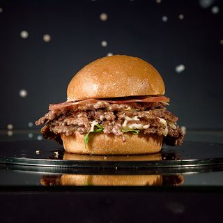 Lambo Smash Quad burger