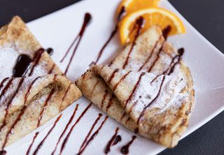 Clătite cu ciocolată Nutella