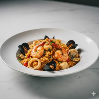 Riso con frutti di mare
