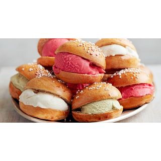Ice Cream Bun Sandwich