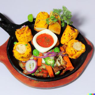 Veg Sizzler Platter