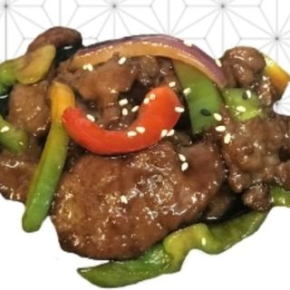 52.Ternera con salsa teriyaki