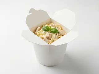 Spaghetti White Pizzeto