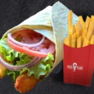 НОВО  Crispy Wrap + картофки