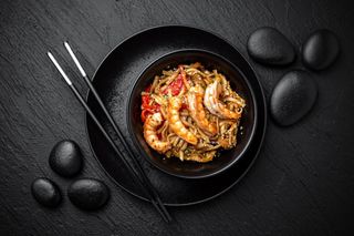 Wok Udon cu Creveți