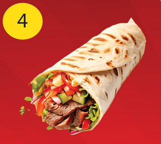 Piadina kebab
