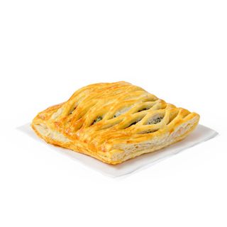 Folhado de espinafres e queijo de cabra