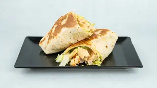 Tortilja Smash piletina & pommes frites