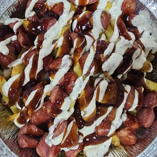 SalchiPapas gratinadas 