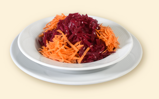 Салата от червено зеле