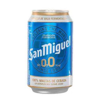 Cerveza San Miguel 0,0 Lata (330 ml.)