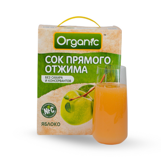 Сок "Organic" Яблоко 3 л