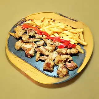 Tacos de ternera asturiana