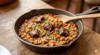 Arroz De Carrilleras (Para 1 Persona)