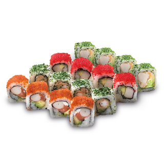 CALIFORNIA MIXTE  16 PCS 