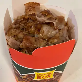 Box solo carne y salsa  