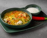 Supă de pui și tăiței de casă