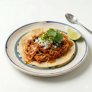 Tacos Tinga De Pollo