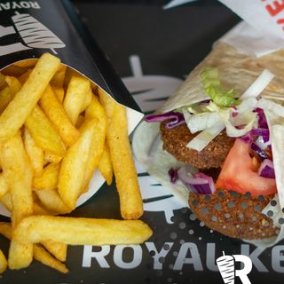 Menù piadina falafel