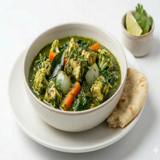 Saag de pollo