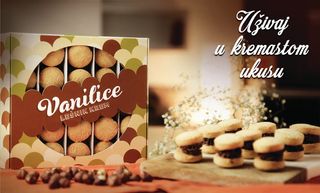 Vanilice lešnik krem