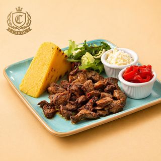 Pastrama de berbecut la tigaie