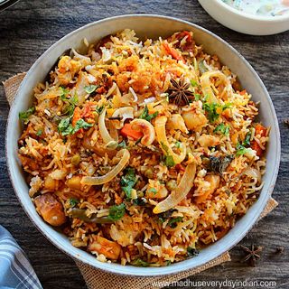 Biryani de Vegetais