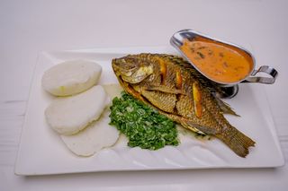 Whole Dry Fry Fish