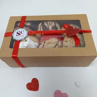 Caja amor dulce 8 unidades cookies
