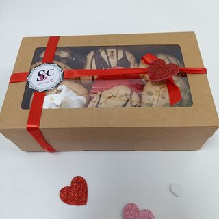 Caja amor dulce 8 unidades cookies