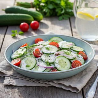 Салата краставици