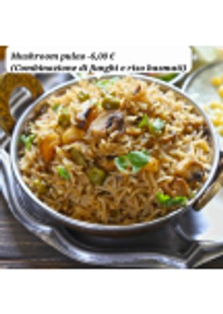 Mushroom Pulao