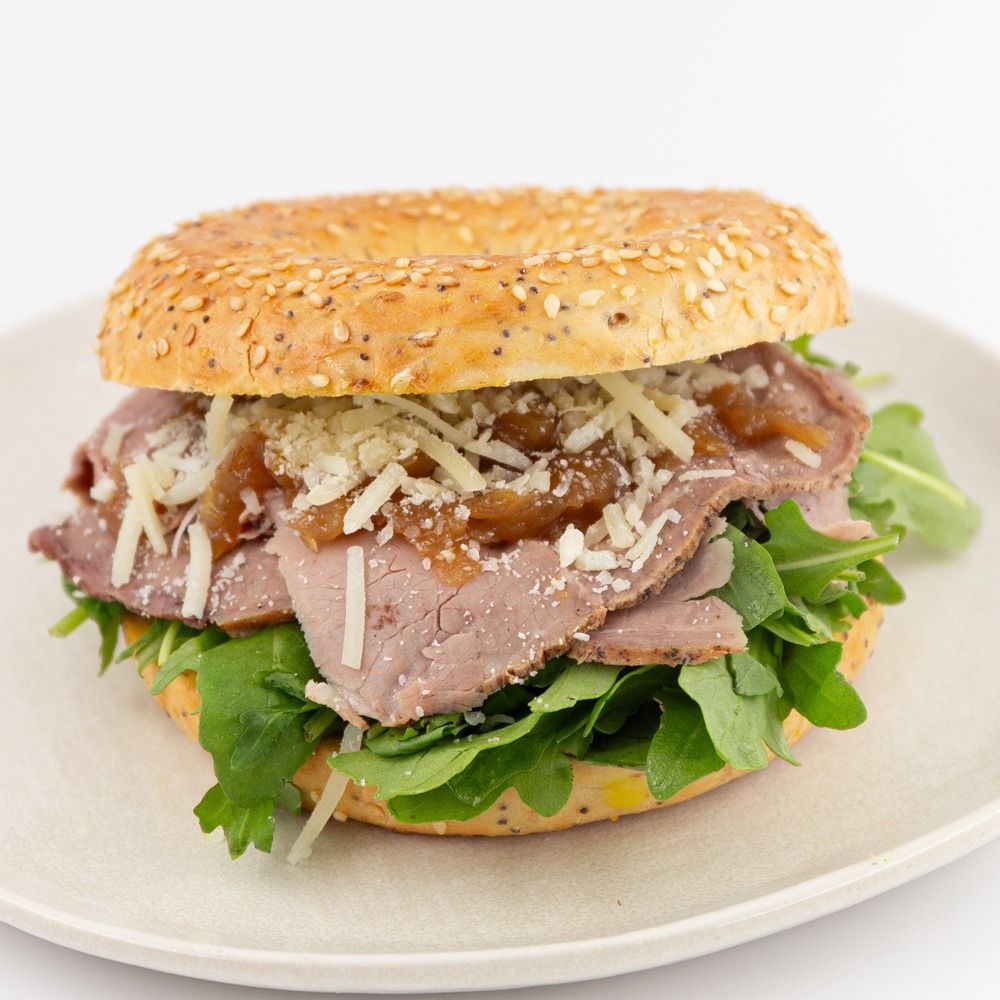Bagel De Roast Beef