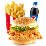 DOUBLE ZINGER BURGER MEAL