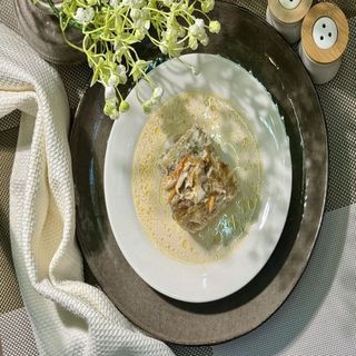 Минтай в слив соусе*