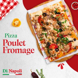 1 Tranche Pizza poulet (250gr - 300gr)