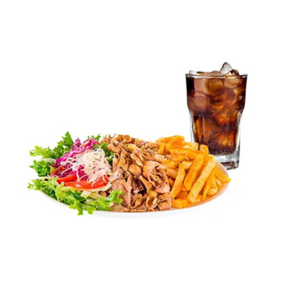 Menú plato kebab