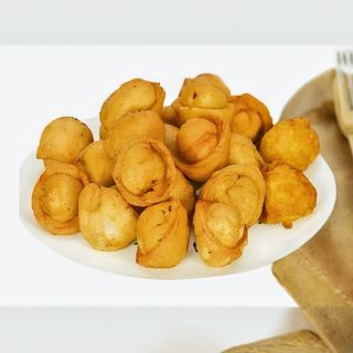 Пельмени жареные