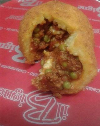 Arancina alla carne