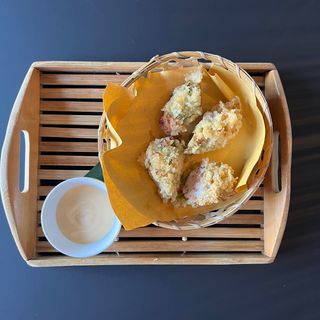 Tempura di fiori di zucca