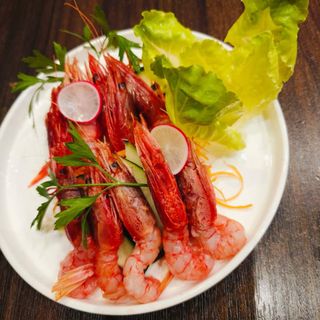 15.Sashimi gambero rosso crudo