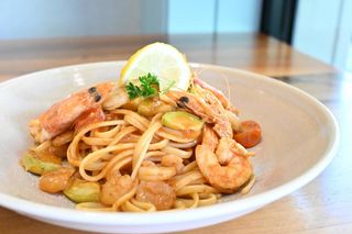 Pasta Shrimp & Zucchini