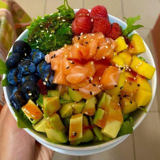 Poke bowel de salmao