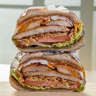 Hamburguesa De Pollo A La Plancha