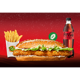 Menú Long Chicken Vegetal Grande